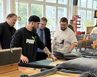 Polsterei im Materialhof