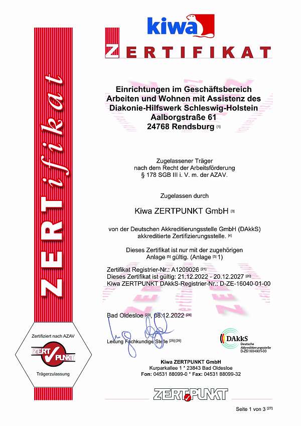 Zertifikat