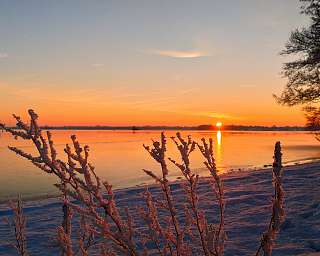 Wittensee im Schnee